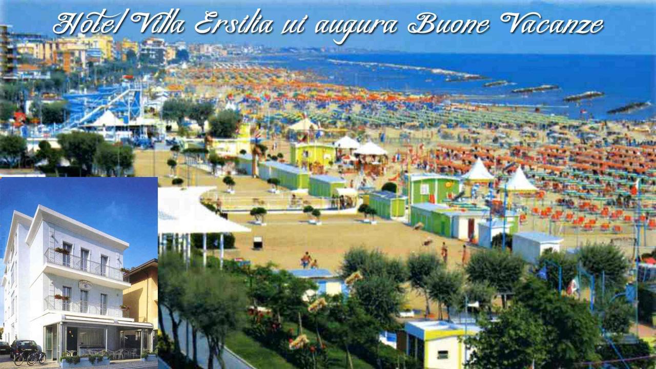 Hotel Villa Ersilia Rimini B&B Екстер'єр фото